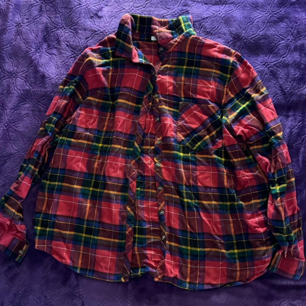Maurice’s women’s flannel—2X